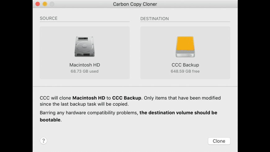 carbon copy cloner download